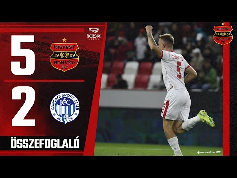 Budapest Honvéd FC - Karcagi SC 5-2, Merkantil Bank Liga, 08. forduló - összefoglaló