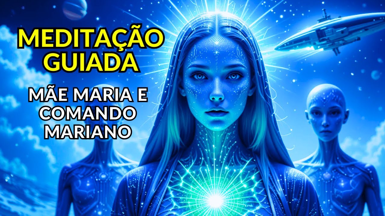 Cura Cósmica: Meditação de Cura na Nave Santa Esmeralda com Mãe Maria e Comando Mariano