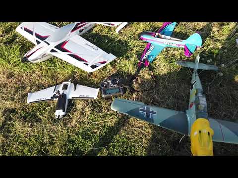 Blowing Up RC Planes With Fireworks and Guns