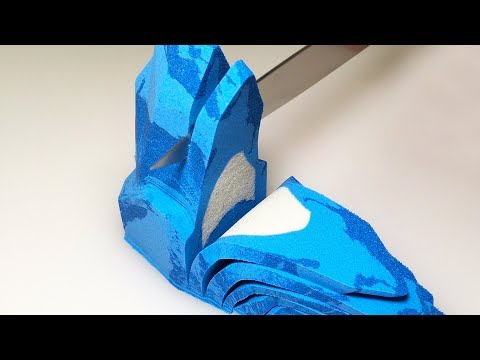 Very Satisfying Video Compilation 82 Kinetic Sand Cutting ASMR Video