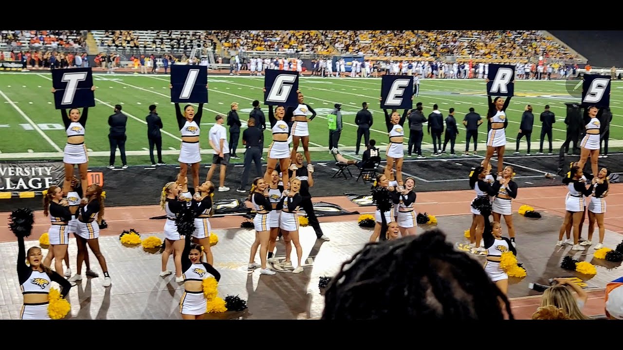 TOWSON CHEER VIDEO CLIP COMPILATION 9/10/22