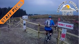 preview picture of video 'Bike Park Wales - Wibbly Wobbly - Gleno Stag Do.'