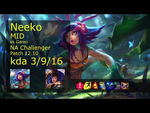 Rank 5 NA Neeko Mid: Neeko vs Garen