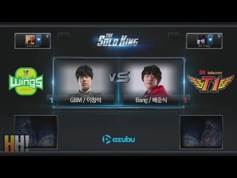 GBM vs Bang - Game 3 - "The Solo King" Korean 1v1 Tournament