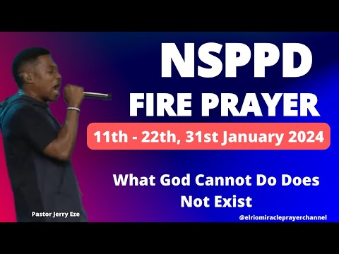 MONTHLY MIDNIGHT PROPHETIC FIRE PRAYER 11TH - 22ND JAN AND 31ST JAN ​⁠2024  || PASTOR JERRY EZE