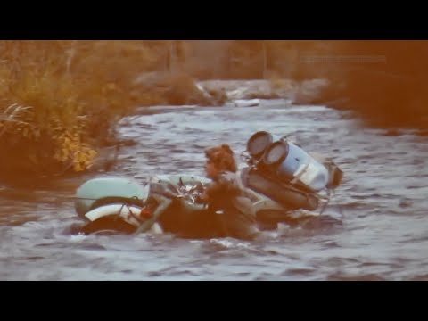 Auf dem Landweg nach New York (4 Ural-Motorräder - 43.000 km-Sonderausstellung Schloss Augustusburg