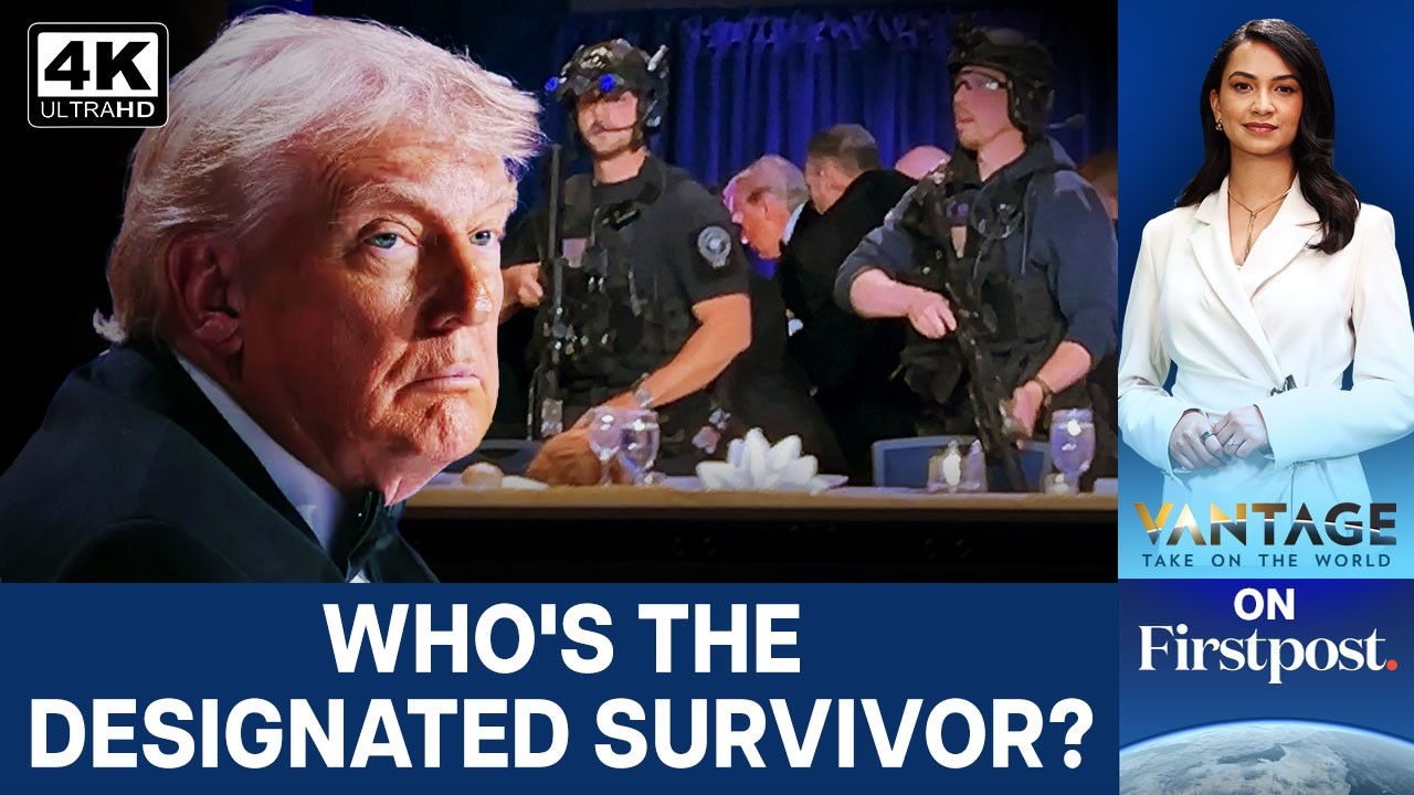 Washington Shooting: Who Leads If President Trump Is Hit? | Vantage on Firstpost | N18G | 4K