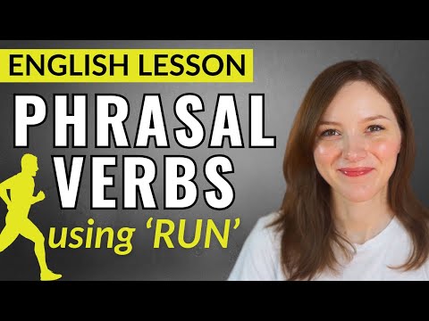 English Phrasal Verbs with RUN