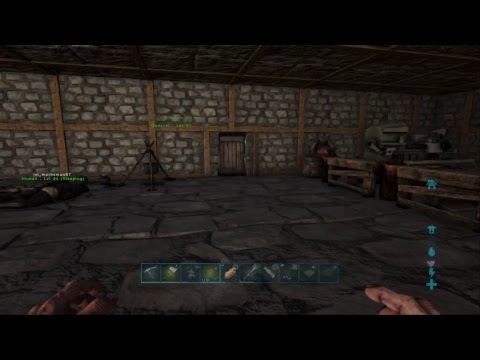 Ark Survival Evolved #12 SETTING UP ON SCORCHED EARTH!