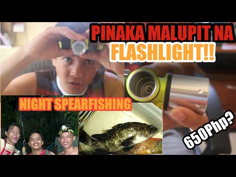 THE BEST BUDGET DIVING FLASHLIGHT FOR NIGHT SPEARFISHING ASAFEE!!