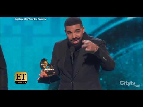 Drake Cut Off During Grammy’s Speech