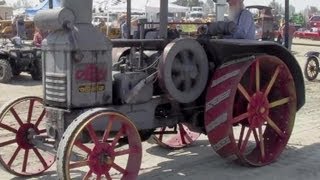 RUMELY Oil Pull Primitive Tractors  (w/ slomo)