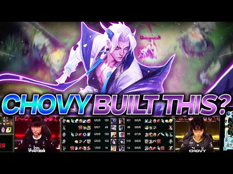 CHOVY PLAYED YONE IN THE LCK AND BUILT THIS?!