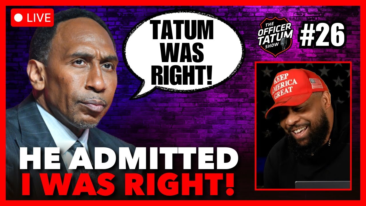 LIVE: Stephen A. ADMITS I WAS RIGHT,  Travis Hunter's Fiancée + More | Officer Tatum Show EP 26