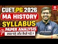 CUET PG MA History Syllabus 2026 All About CUET History 2026 कैसे करें CUET PG Histo