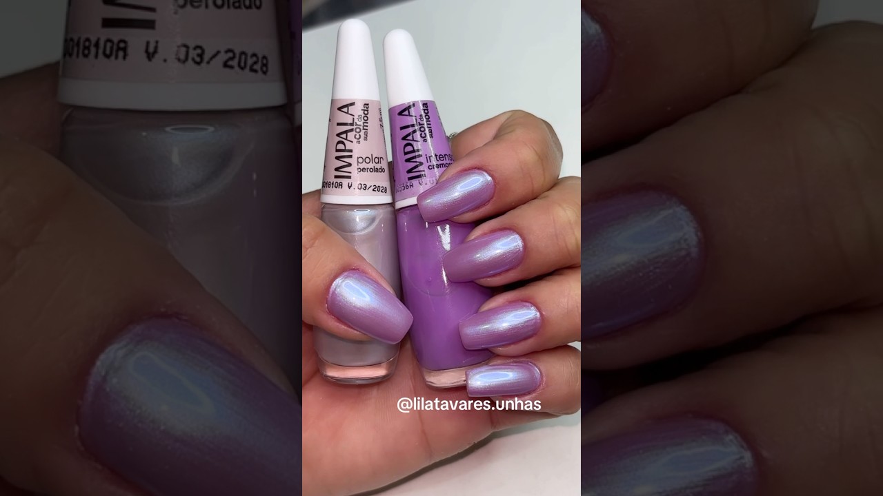 Misturinha de Esmaltes! Intenso e Polar Impala