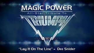 Triumph - “Lay It On The Line” featuring Dee Snider (Official Visualizer)