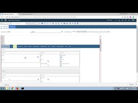 Maximo Configuration Basics - 01 - Add a field to an App using Application Designer