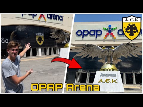 AEK ATHENS Stadium Tour! Most HISTORY in Greek Football?