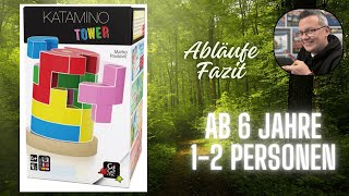Katamino Tower (Gigamic / asmodee) - Bauspiel und Spaß mit Logik verknüpft!