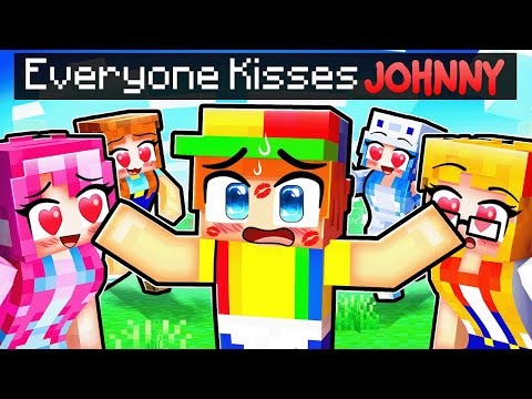 Everyone Wants to KISS JOHNNY in Minecraft!
