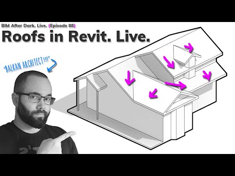 Roofs in Revit with Balkan Architect