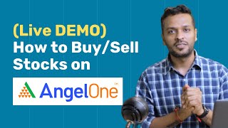 How to Trade with Angel One? Buy/Sell Stocks (Live Demo) | Angel One Trading Demo