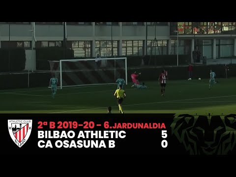 Imagen de portada del video ⚽ Resumen I J6 2ªDiv. B I Bilbao Athletic 5-0 Osasuna B 2.B Maila 6.J I Laburpena