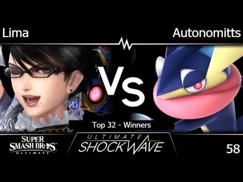 USW 58 - Lima (Bayonetta) vs IMP | Autonomitts (Greninja) Top 32 - Winners - SSBU