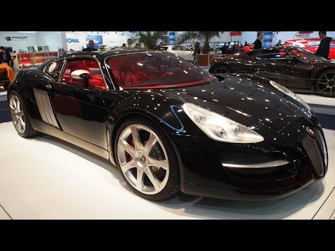 Fuore Jaguar BlackJag at Essen Motorshow - Exterior Walkaround