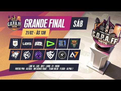 C.O.P.A FF 2026 🚨 GRANDE FINAL  🏆 DIA 1 🚨 #freefire