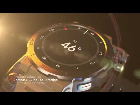 Smartwatch Microwear MK68 - Beige Silicone Smartwatch Microwear MK68 - Beige Silicone