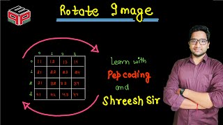 YouTube video 'Rotate Image | Leetcode 48 Solution in Hindi'