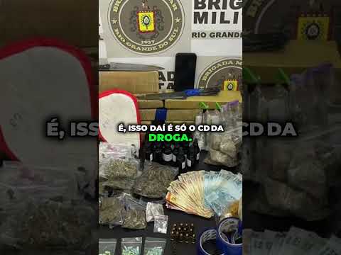 BUNKER DE DROGAS: apartamento era usado como depósito do tráfico