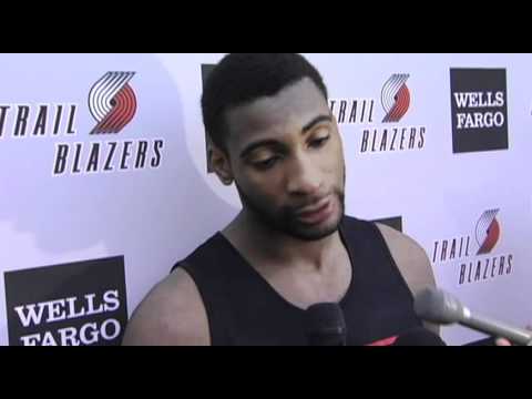 2012 NBA draft: Andre Drummond on his predraft workout for the Trail Blazers