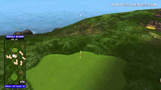 preview picture of video 'Golden Tee Great Shot on Celtic Shores!'