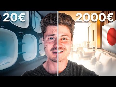 TOKIO - BILLIG vs TEUER: 20€ KAPSELHOTEL gegen 2000€ LUXUSHOTEL | Japan Trip EP.8