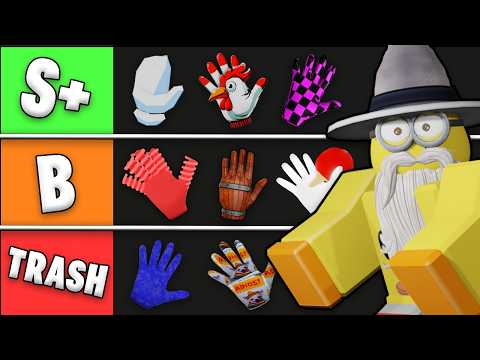 Pls Don't Hate Me for This Slap Glove Tier List...(Slap Battles)