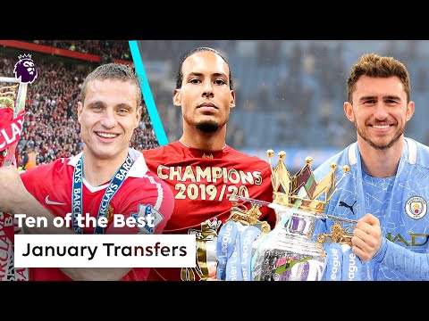 10 BEST January Transfers ft. Vidić, Van Dijk & Laporte | Premier League