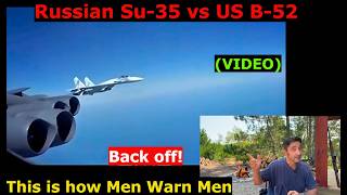 Download lagu This is how you decisively WARN the Enemy. Watch Russian Su-35 show US B-52 who's Boss. Back off! mp3
