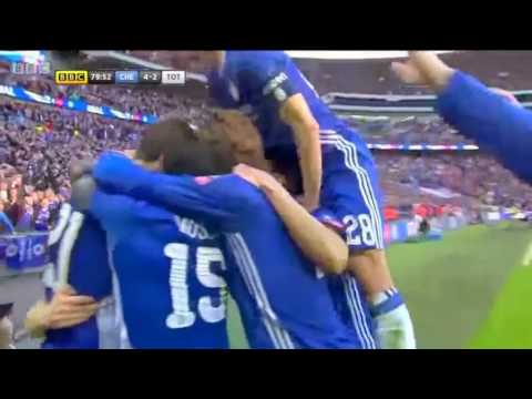 Nemanja Matic Rocket Goal Amazing Goal Chelsea vs Tottenham 4  2   22 04 2017 HD