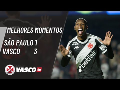 MELHORES MOMENTOS | SÃO PAULO 1 X 3 VASCO DA GAMA | BRASILEIRÃO 2025 - VASCOTV