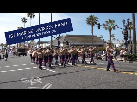 1st Marine Division Band - 2023 Oceanside Independence Day Parade