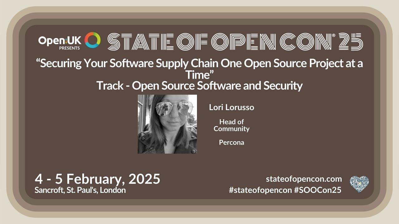 Securing Your Software Supply Chain One Open Source Project at a Time