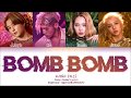 KARD - BOMB BOMB (밤밤) (Color Coded Lyrics Eng/Rom/Han/가사)