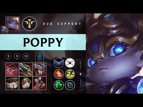 Poppy Support vs Leona - KR Diamond Patch 26.02