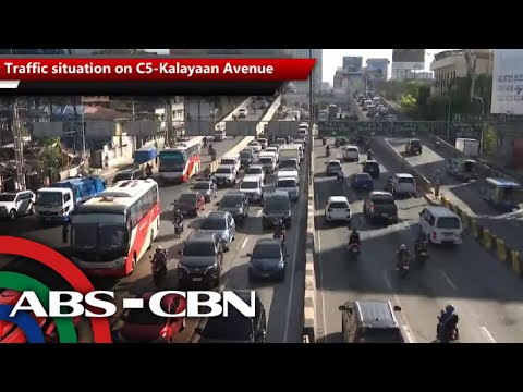 LIVE: Traffic situation on C5-Kalayaan Avenue