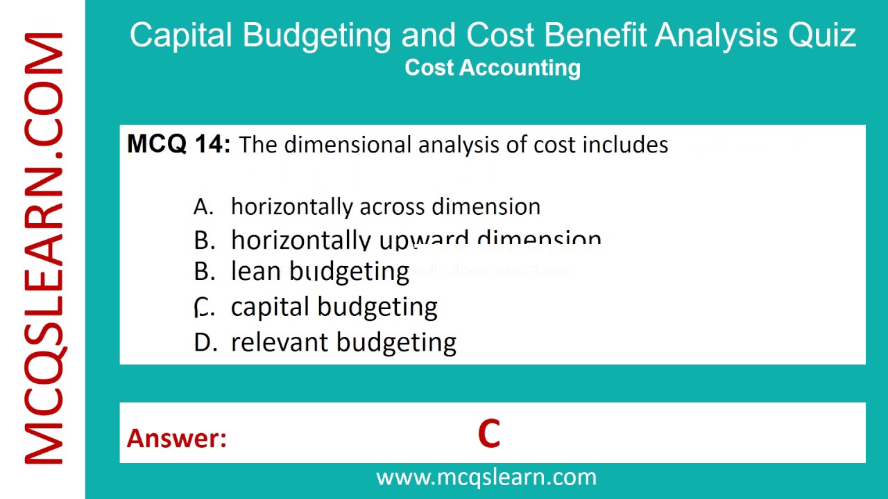 Capital Budgeting Quiz Questions Answers | Capital Budgeting Notes PDF | Class 12–11 Ch 8 Quiz | App