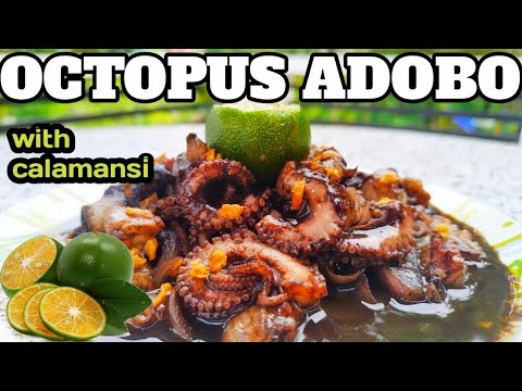 ADOBONG BABY OCTOPUS WITH CALAMANSI