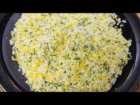 Homemade Lemon Rosemary Gourmet Salt Is REALLY This Easy to Make!